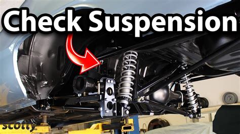 This will easily be noticeable simply by looking at it from the outside. . When looking over the suspension system you need to check for cracked loose or quizlet